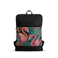 Black Orbit Laptop Backpack Flamingos & Arrows