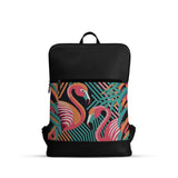 Black Orbit Laptop Backpack Flamingos & Arrows - CANVAEGYPT