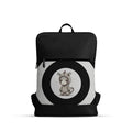 Black Orbit Laptop Backpack Zebra