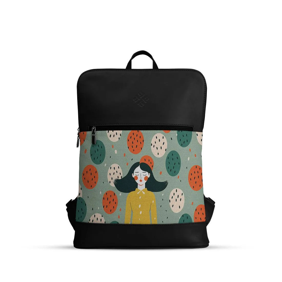 Black Orbit Laptop Backpack forested - CANVAEGYPT