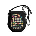 Black Polygon Crossbags Cubes