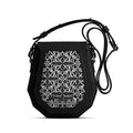 Black Polygon Crossbags Glow