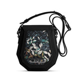 Black Polygon Crossbags Leaves - CANVAEGYPT
