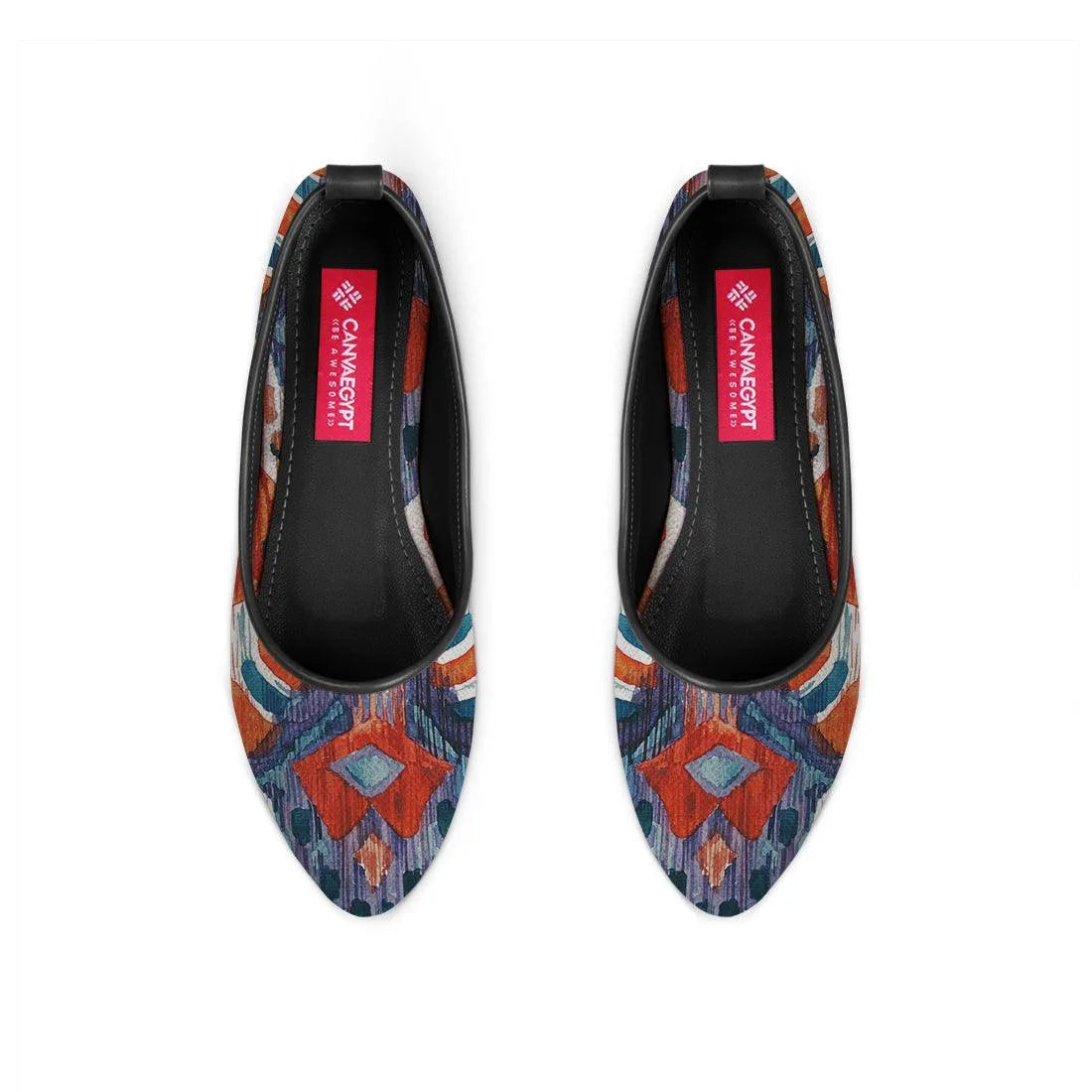 Black Round Toe Shoe Crush - CANVAEGYPT