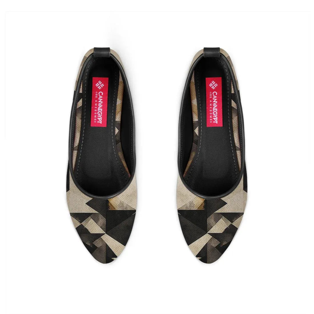 Black Round Toe Shoe Dusty - CANVAEGYPT