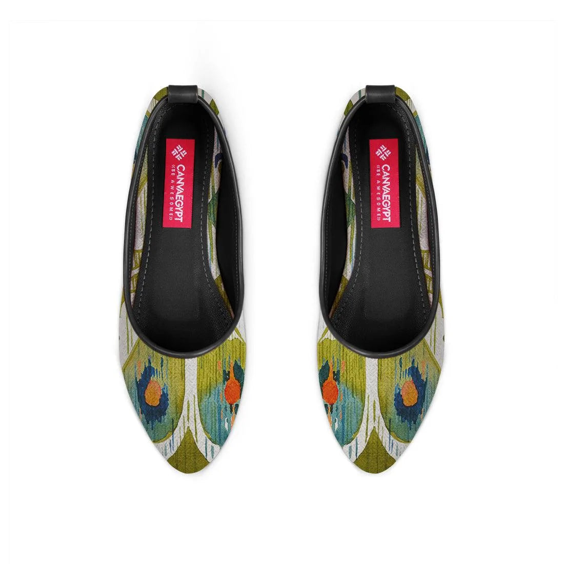 Black Round Toe Shoe Indian cucumbers - CANVAEGYPT