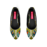 Black Round Toe Shoe Indian cucumbers - CANVAEGYPT