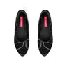 Black Round Toe Shoe Line in black