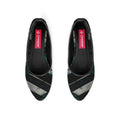 Black Round Toe Shoe Lines