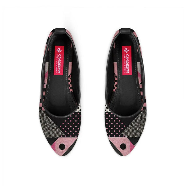 Black Round Toe Shoe Mix - CANVAEGYPT