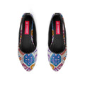 Black Round Toe Shoe Mozaic