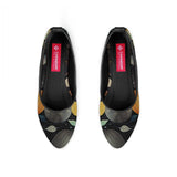 Black Round Toe Shoe Mussels - CANVAEGYPT