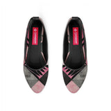 Black Round Toe Shoe Patterns - CANVAEGYPT