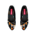 Black Round Toe Shoe Polygons