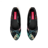 Black Round Toe Shoe Reflect - CANVAEGYPT