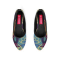 Black Round Toe Shoe Sea Herbs