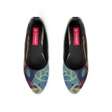 Black Round Toe Shoe Sea Herbs - CANVAEGYPT