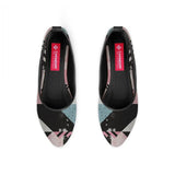 Black Round Toe Shoe Sectioned - CANVAEGYPT