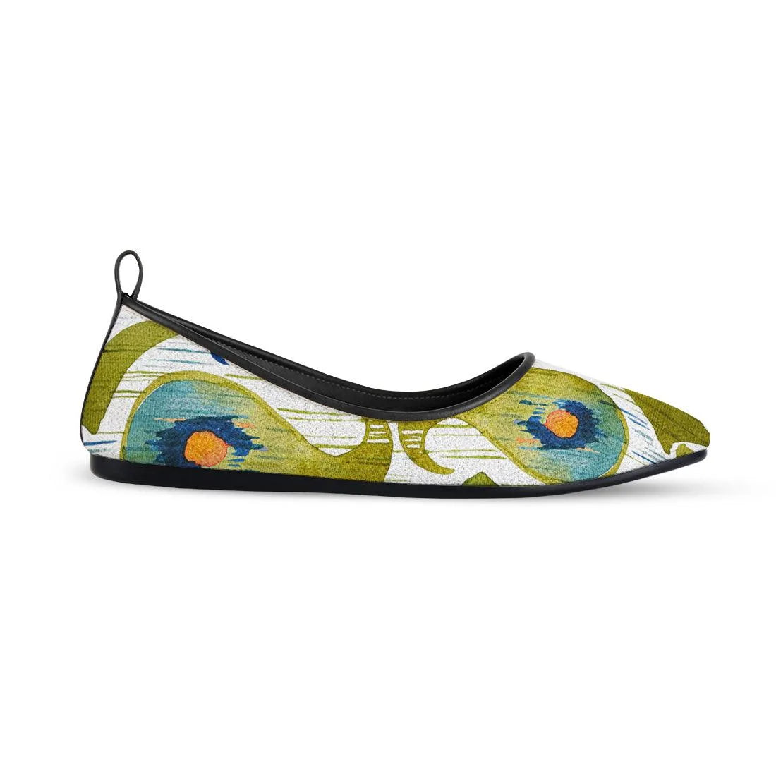 Black Round Toe Shoe Indian cucumbers - CANVAEGYPT