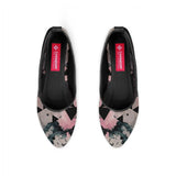 Black Round Toe Shoe Triangles - CANVAEGYPT