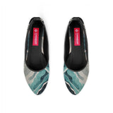 Black Round Toe Shoe Waves - CANVAEGYPT