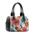 Black Speedy Bag White Floral