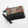 Black Toiletry Pouch African Art