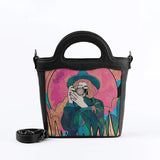 Black Top Handle Handbag The space photographer - CANVAEGYPT
