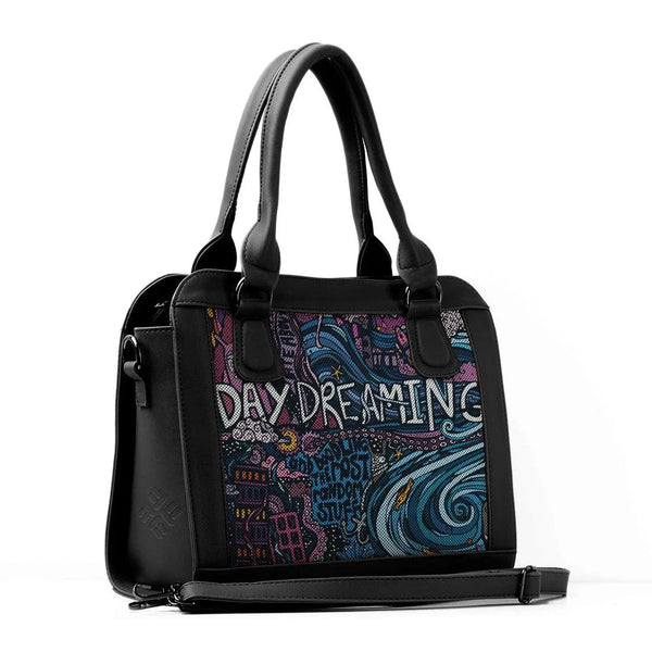 Black Travel Hobo Bag Day Dreaming - CANVAEGYPT
