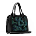 Black Travel Hobo Bag Palm