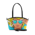 Black Wide Tote Bag The summer girl