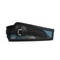 Black Women's Belt Blue Shapes