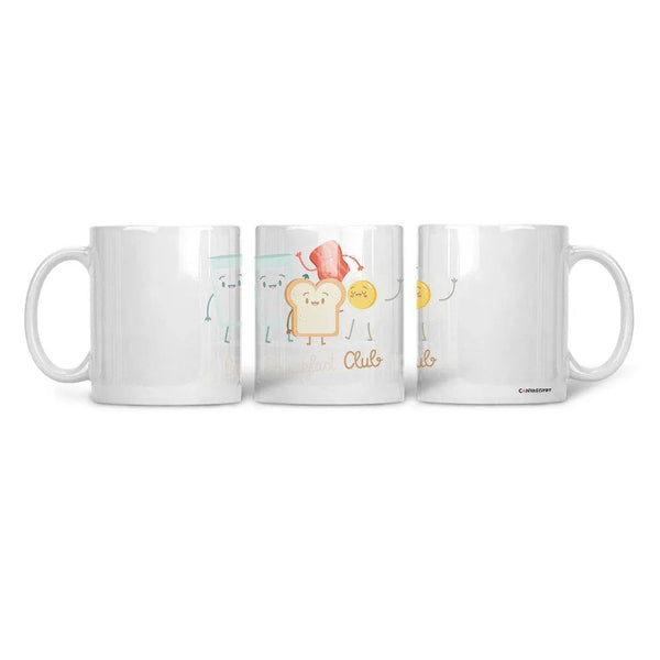 Ceramic Mug Breakfast Club - CANVAEGYPT