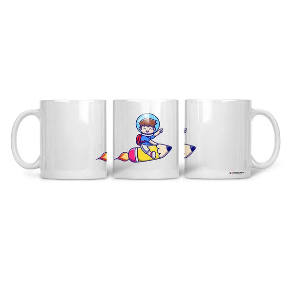 Ceramic Mug Flying Kid - CANVAEGYPT