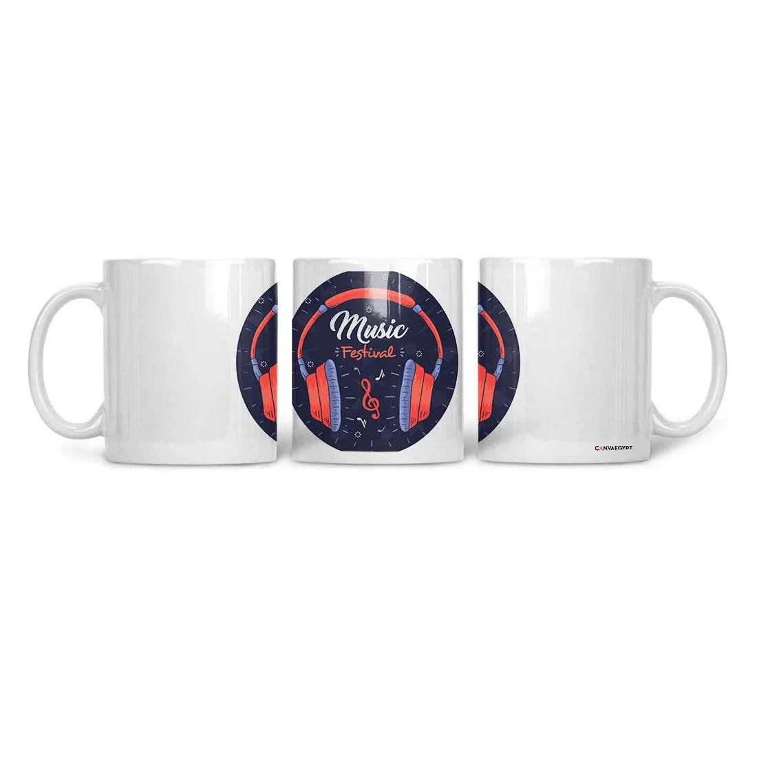 Ceramic Mug Music Festival - CANVAEGYPT