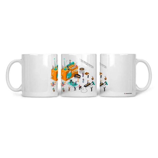 Ceramic Mug Musicians - CANVAEGYPT
