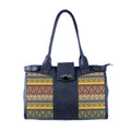 DB Double Handle Large Bag African Abstract