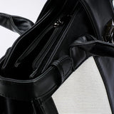 Black Double Handle Geo - CANVAEGYPT