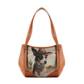 Leather Tote Bag Cowdog