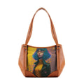 Leather Tote Bag Take a Break