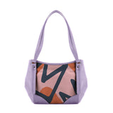 Lavender Leather Tote Bag Texture - CANVAEGYPT