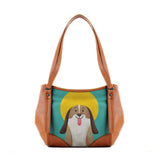 Leather Tote Bag Doggo - CANVAEGYPT