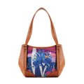 Leather Tote Bag Nature's palette