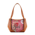Leather Tote Bag Paris