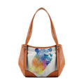 Leather Tote Bag Sunny bear