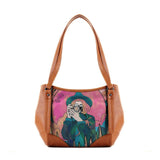 Leather Tote Bag The space photographer - CANVAEGYPT