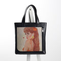 Leather Tote bag Brunette Beauty