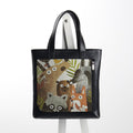 Leather Tote bag Cute Zoo