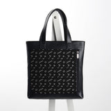 Leather Tote bag Geo Shapes - CANVAEGYPT