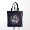 Leather Tote bag Into the wild
